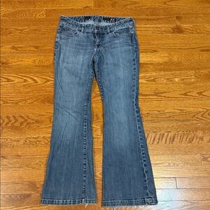 Women's Blue Flared Jeans